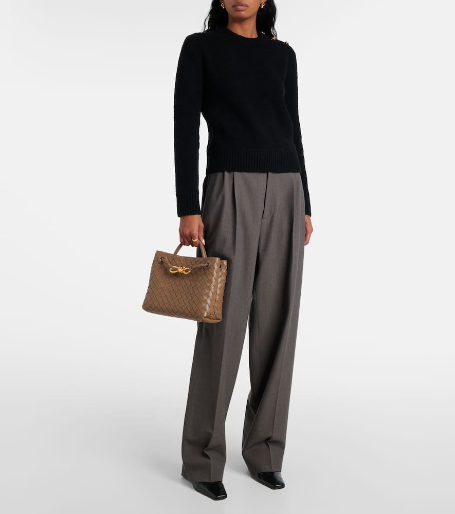 Bottega Veneta Andiamo Small Intrecciato leather tote bag
