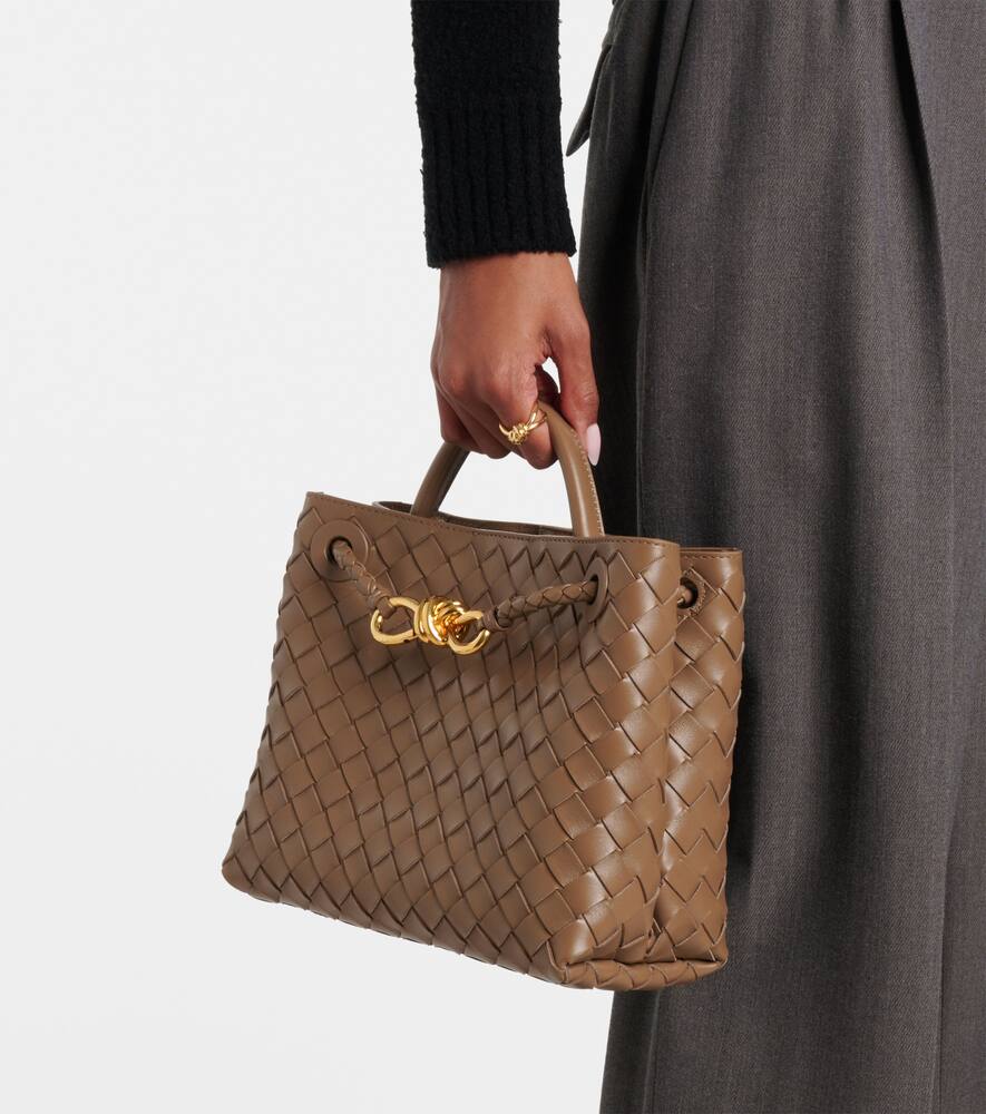 Bottega Veneta Andiamo Small Intrecciato leather tote bag