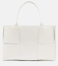 Bottega Veneta Arco Intreccio leather tote bag. Shop Bottega Veneta Tote Bags for women now.