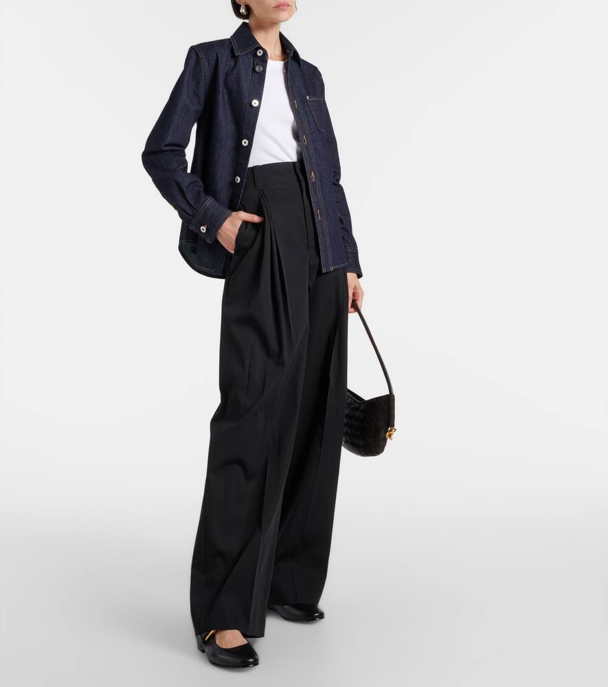 Bottega Veneta Astaire leather Mary Jane flats