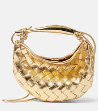 Bottega Veneta Baby Sardine Mini leather shoulder bag. Shop Bottega Veneta Top-Handle Bags for women now.