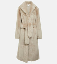 Bottega Veneta Belted shearling coat - Bottega Veneta 系带羊毛大衣