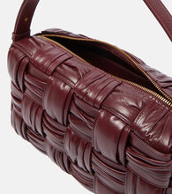Bottega Veneta Brick Cassette Medium Intreccio leather shoulder bag