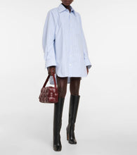 Bottega Veneta Brick Cassette Medium Intreccio leather shoulder bag