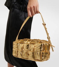 Bottega Veneta Brick Cassette Small leather shoulder bag