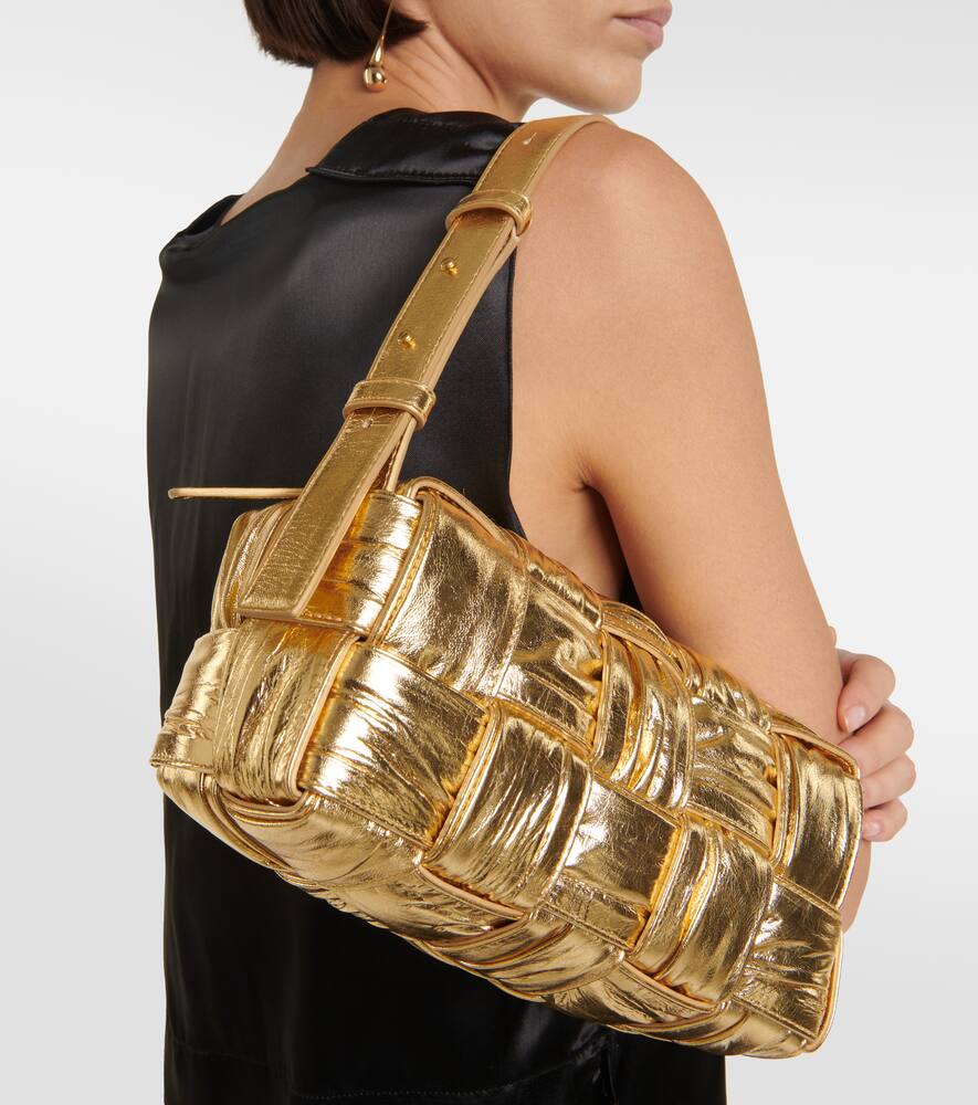 Bottega Veneta Brick Cassette Small leather shoulder bag