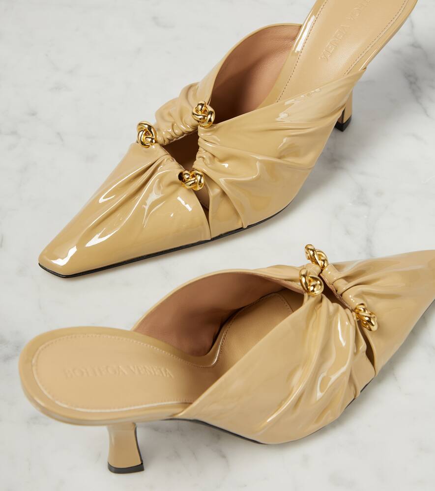 Bottega Veneta Bunnie patent leather mules