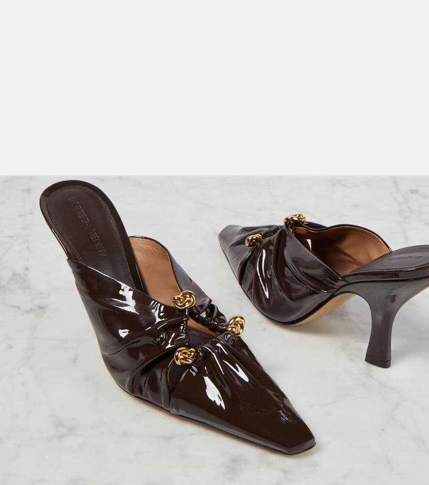 Bottega Veneta Bunnie patent leather mules