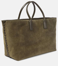 Bottega Veneta Cabat Large suede tote bag