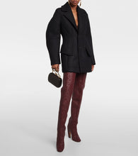 Bottega Veneta Canalazzo leather over-the-knee boots