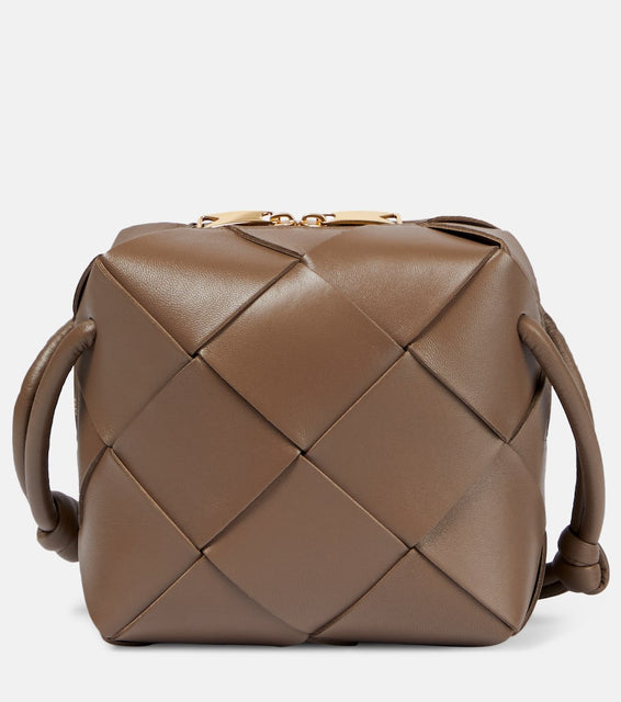 Bottega Veneta Cassette Mini leather camera bag. Shop Bottega Veneta Shoulder Bags for women now.