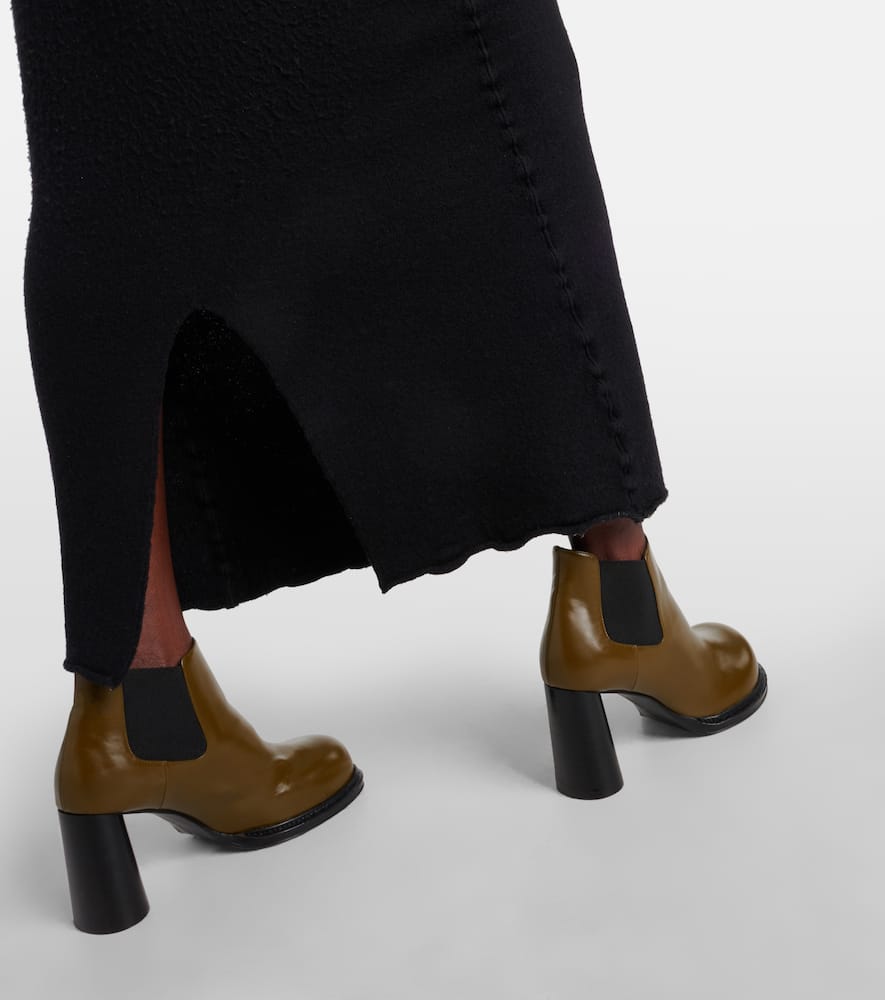 Bottega Veneta Cliff leather ankle boots