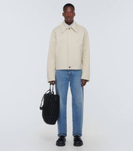 Bottega Veneta Coated cotton blouson jacket