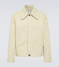 Bottega Veneta Coated cotton blouson jacket