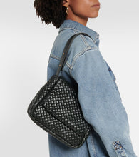 Bottega Veneta Cobble Intreccio leather shoulder bag