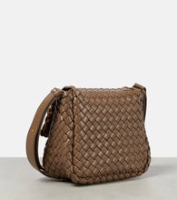 Bottega Veneta Cobble Small Intreccio leather shoulder bag