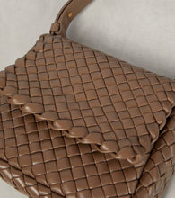 Bottega Veneta Cobble Small Intreccio leather shoulder bag