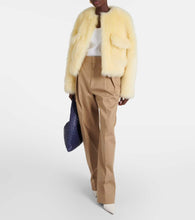 Bottega Veneta Cropped shearling jacket