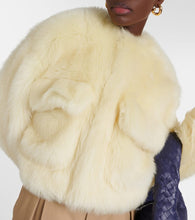 Bottega Veneta Cropped shearling jacket