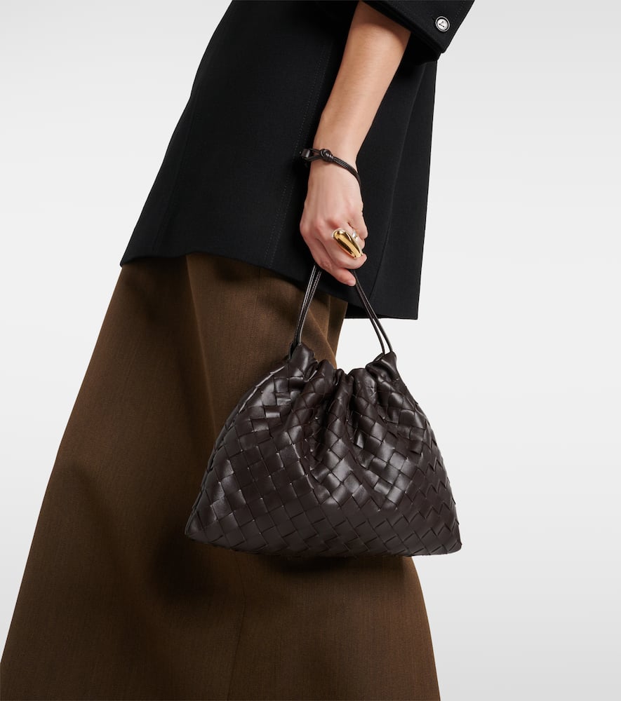 Bottega Veneta Dustbag Medium leather clutch