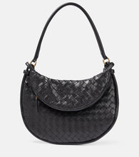 Bottega Veneta Gemelli Medium leather shoulder bag. Shop Bottega Veneta Shoulder Bags for women now.