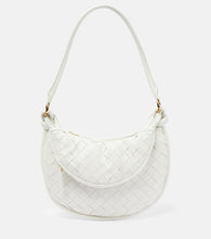 Bottega Veneta Gemelli Small leather shoulder bag. Shop Bottega Veneta Shoulder Bags for women now.
