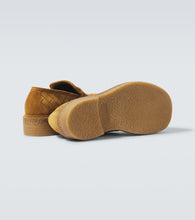 Bottega Veneta Haddock Intrecciato suede loafers