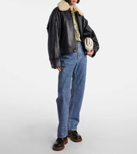 Bottega Veneta Haddock leather combat boots