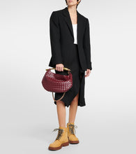 Bottega Veneta Haddock suede combat boots