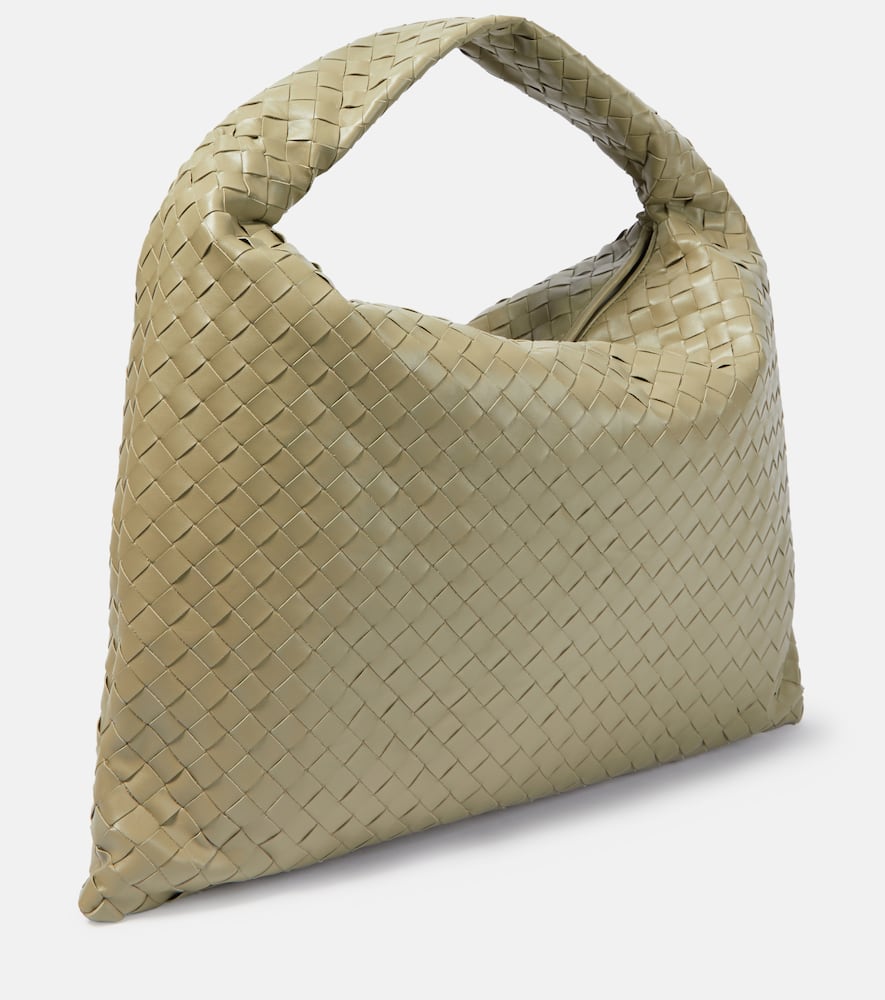 Bottega Veneta Hop Intrecciato Large leather tote bag