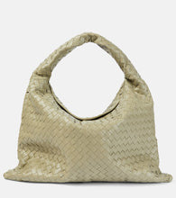Bottega Veneta Hop Intrecciato Large leather tote bag. Shop Bottega Veneta Tote Bags for women now.