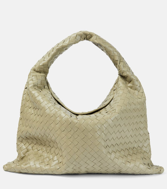 Bottega Veneta Hop Intrecciato Large leather tote bag. Shop Bottega Veneta Tote Bags for women now.