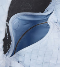 Bottega Veneta Hop Intrecciato Small suede tote bag