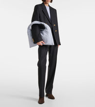 Bottega Veneta Hop Intrecciato Small suede tote bag