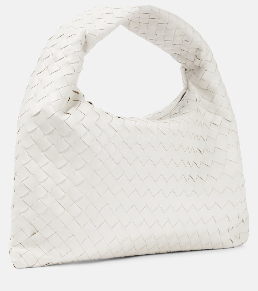 Bottega Veneta Hop Intrecciato leather shoulder bag