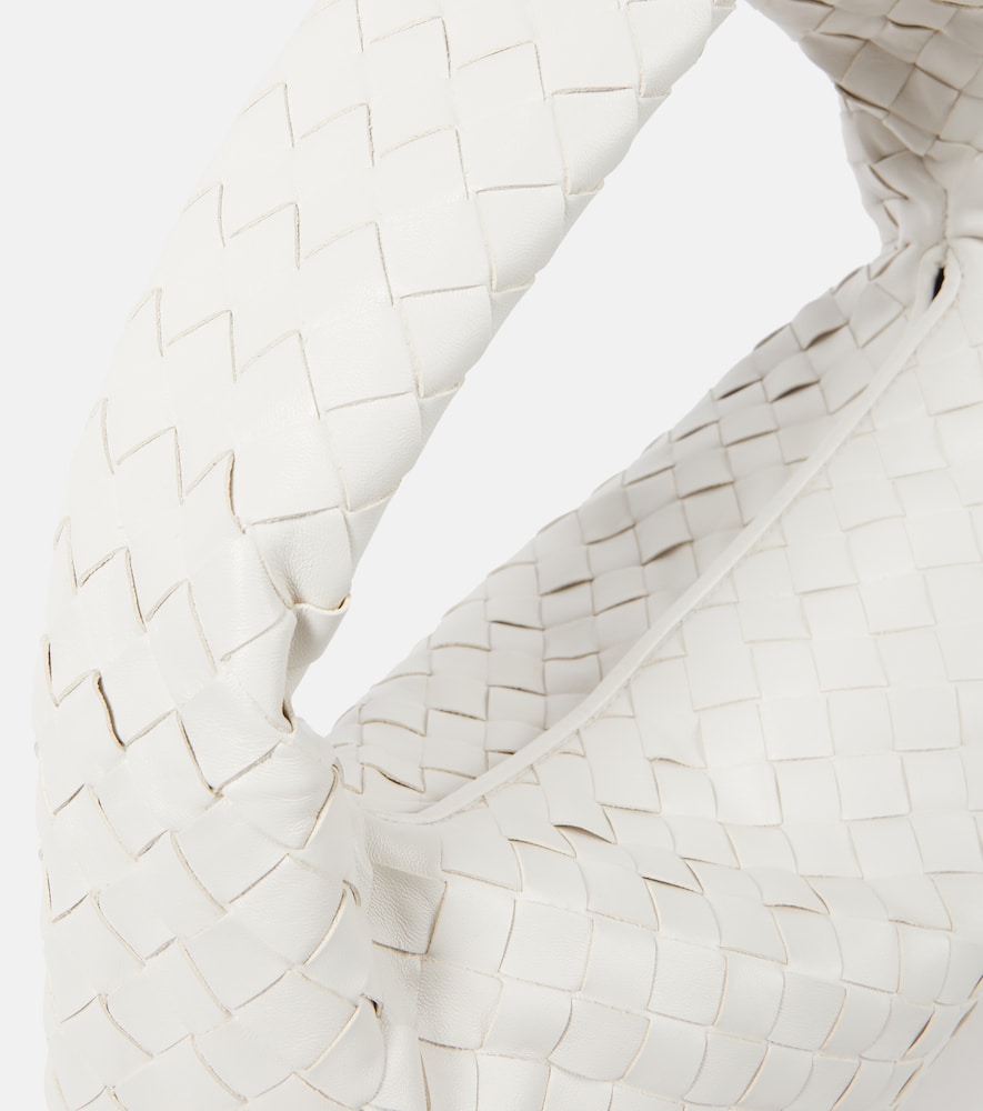 Bottega Veneta Hop Intrecciato leather shoulder bag