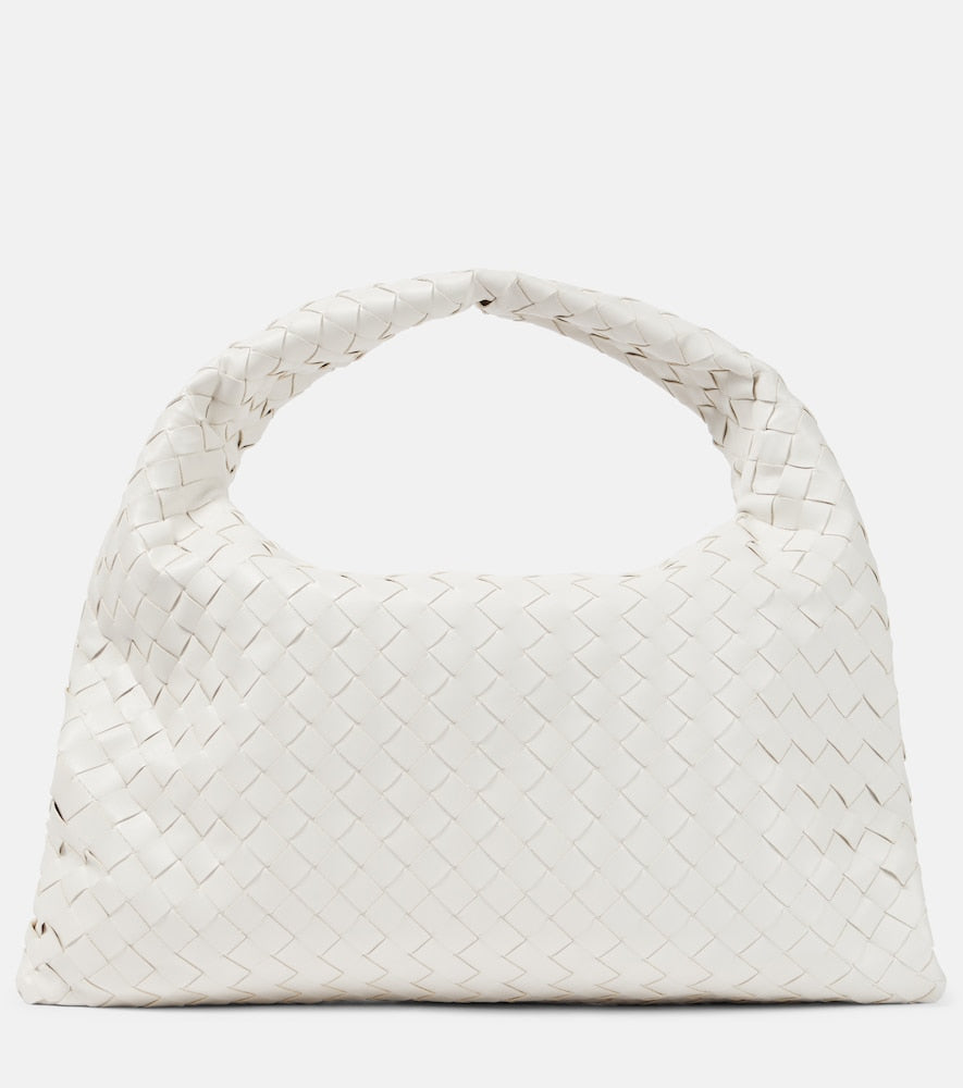 Bottega Veneta Hop Intrecciato leather shoulder bag - Bottega Veneta Hop Intrecciato 皮革单肩包