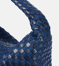 Bottega Veneta Hop Large denim and leather tote bag