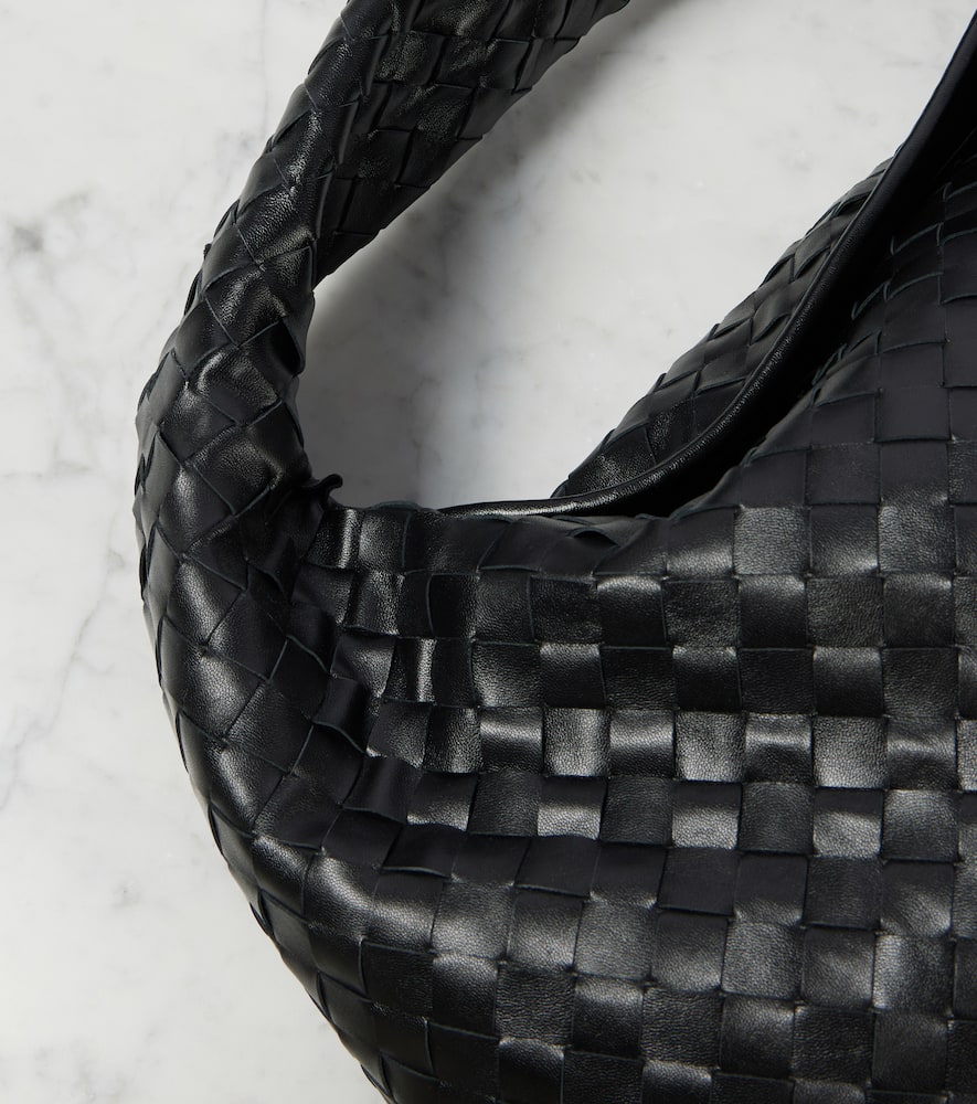 Bottega Veneta Hop Intrecciato Large leather tote bag