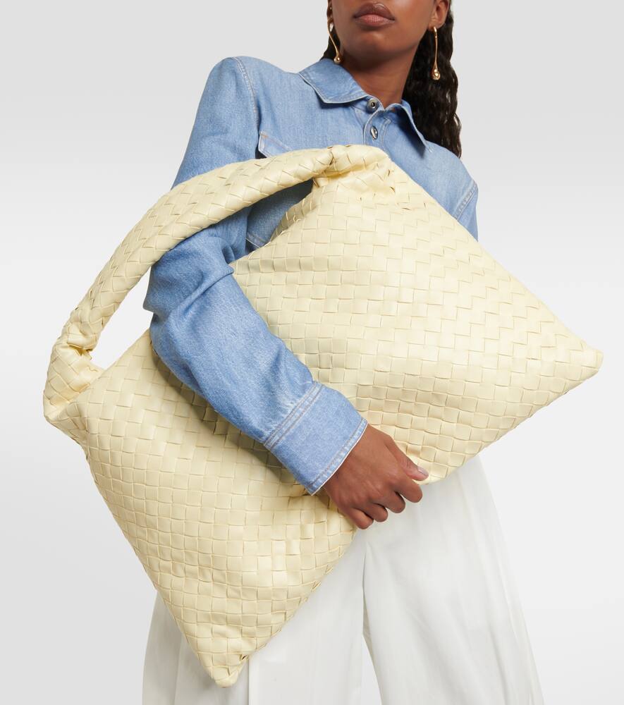 Bottega Veneta Hop Large leather tote bag