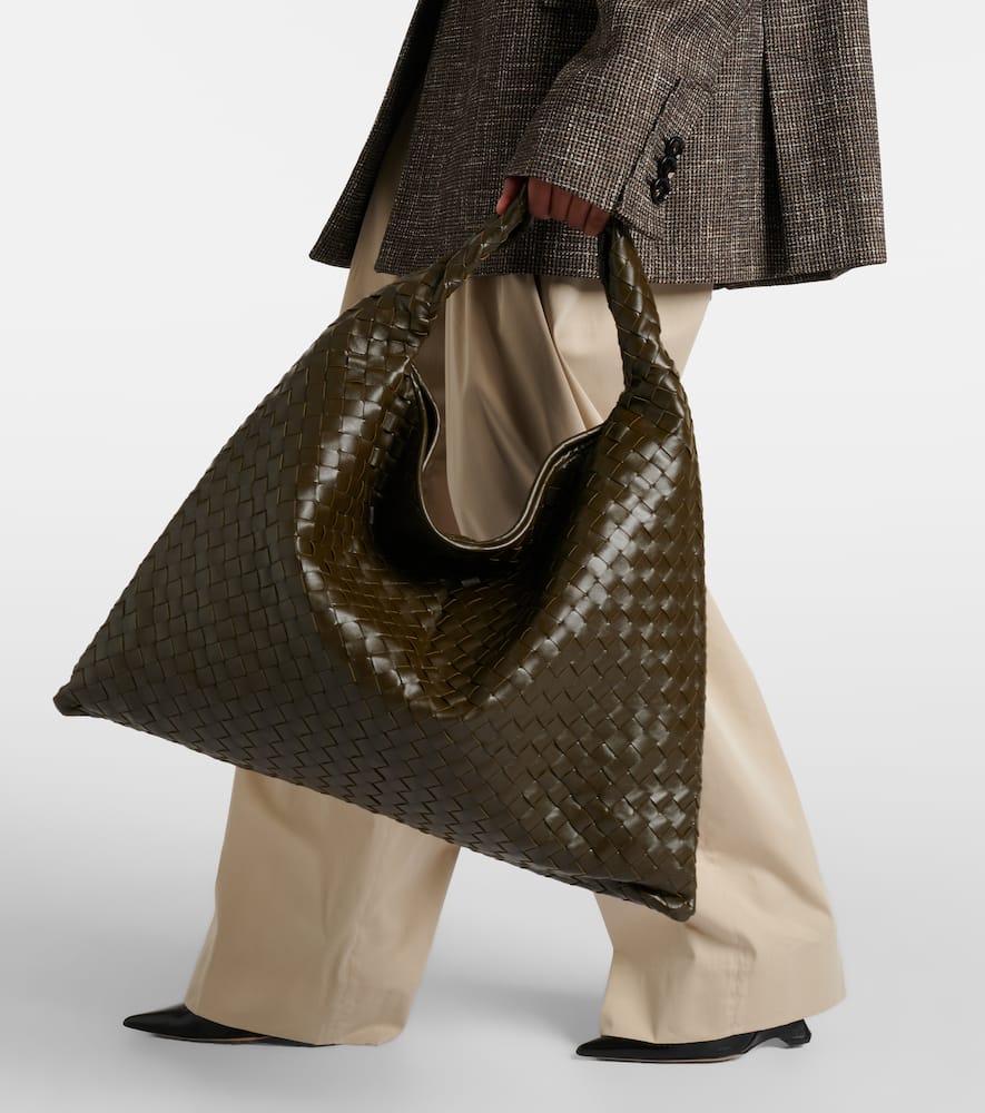 Bottega Veneta Hop Large leather tote bag