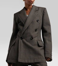 Bottega Veneta Houndstooth wool jacket