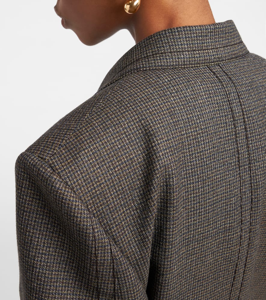 Bottega Veneta Houndstooth wool jacket