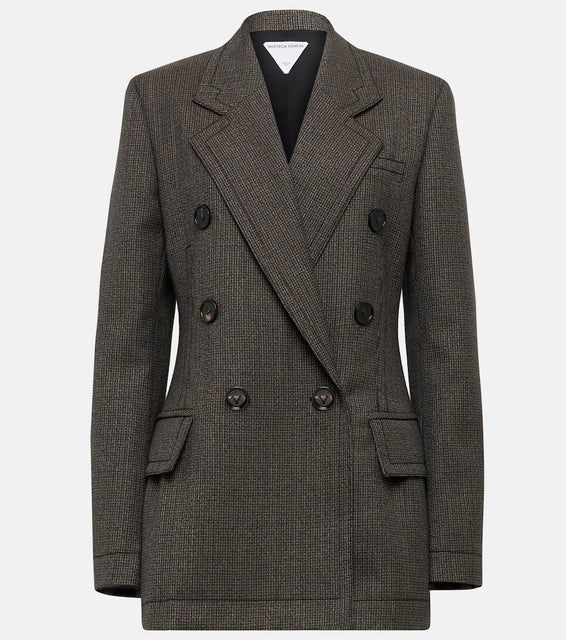 Bottega Veneta Houndstooth wool jacket