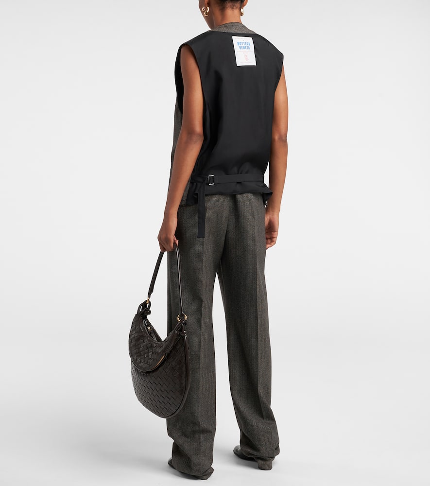 Bottega Veneta Houndstooth wool vest