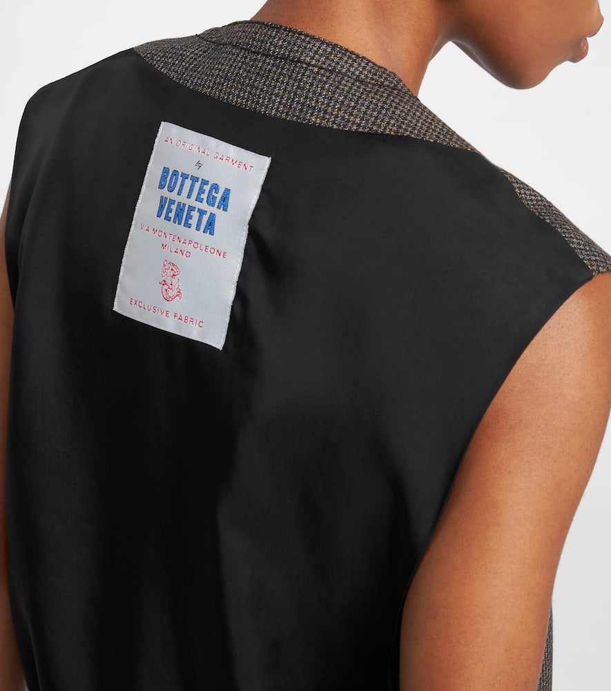 Bottega Veneta Houndstooth wool vest