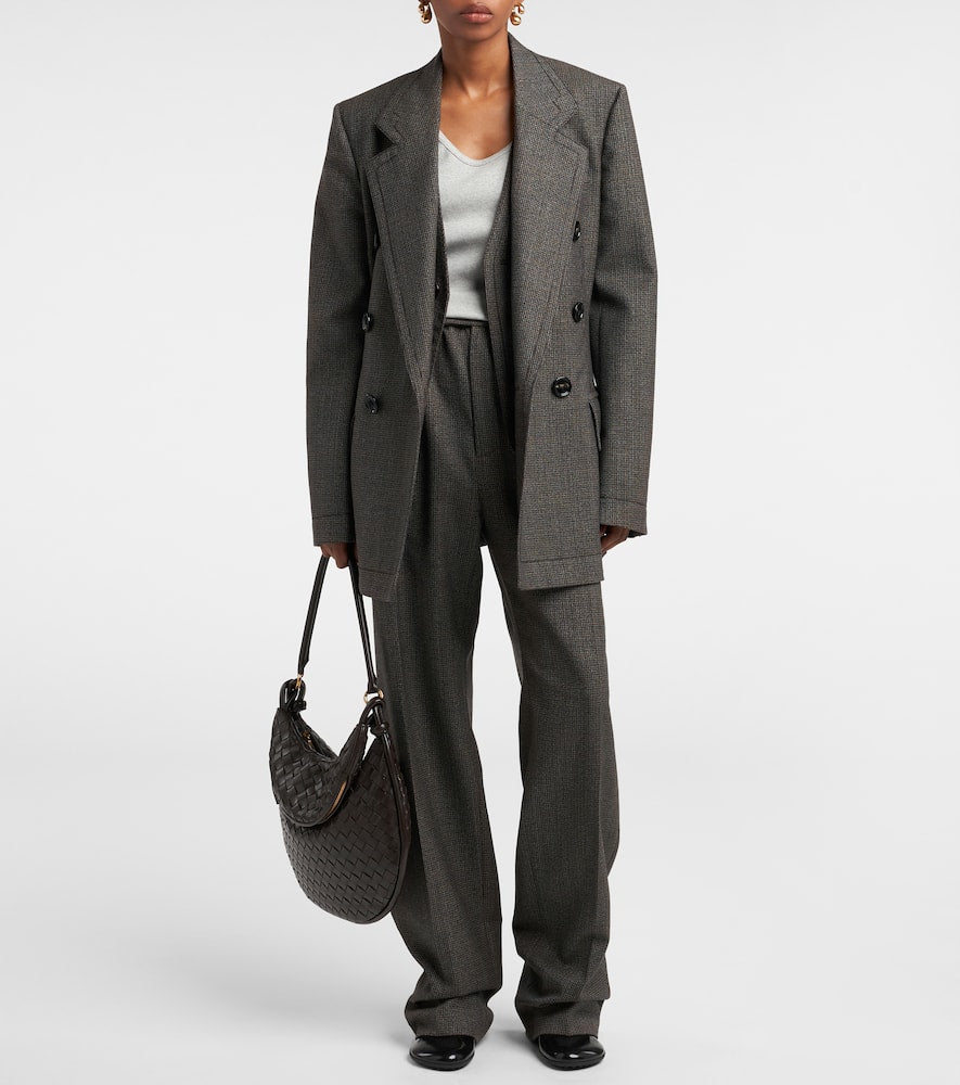 Bottega Veneta Houndstooth wool vest