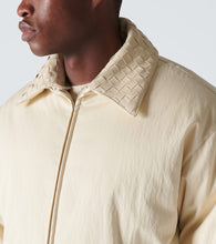 Bottega Veneta Intrecciato cotton-blend twill down jacket