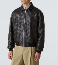 Bottega Veneta Intrecciato leather blouson