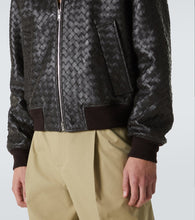 Bottega Veneta Intrecciato leather blouson